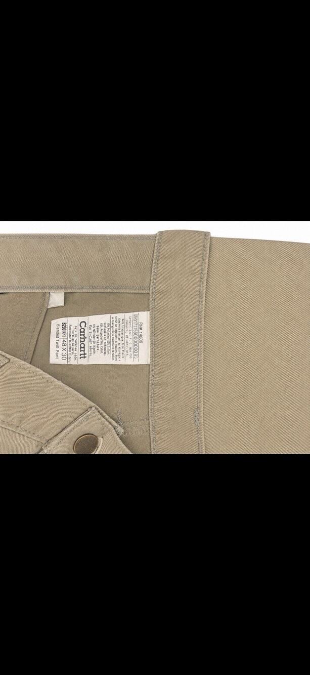 Carhartt Light Weight Works Pants Size 48/30